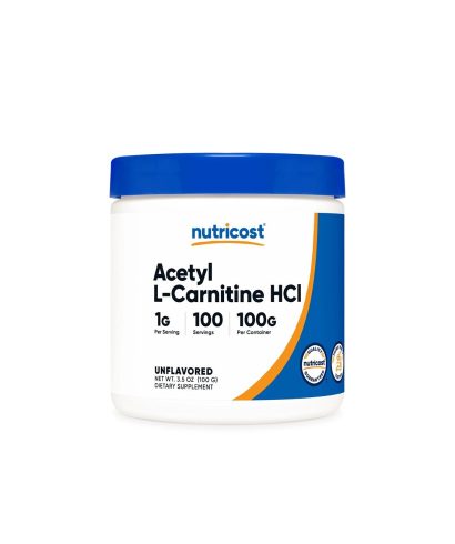 Горене на мазнини - Ацетил-Л-Карнитин (Acetyl L-Carnitine), 100 g прах