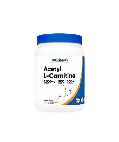 Горене на мазнини и мускулна сила - Ацетил L-Карнитин, 1000 mg х 500 g, прах