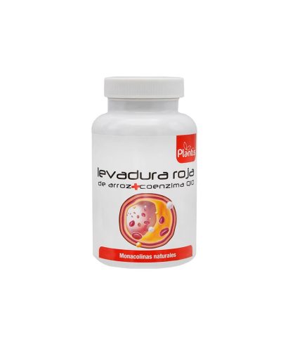 Екстракт от червен ориз и коензим Q10 - Levadura roja Plantis® - контрол на холестерола и здраво сърце, 120 капсули