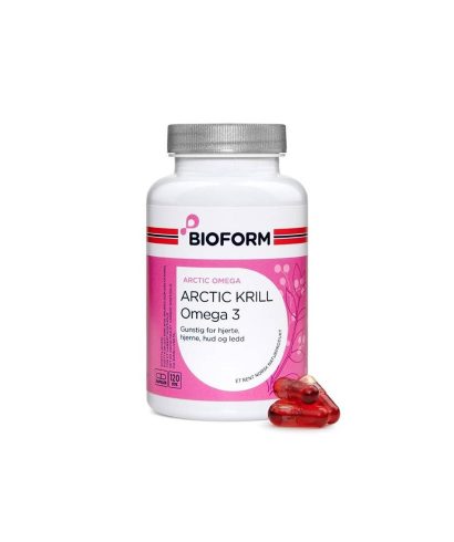 Грижа за сърцето, ставите и зрението - Масло от арктически крил, 920 mg х 120 капсули