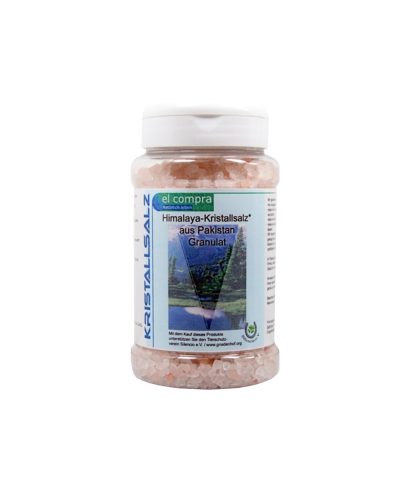 Himalaya Kristallsalz aus Pakistan Granulat - Хималайска сол от Пакистан, 550 g едри кристали El Compra