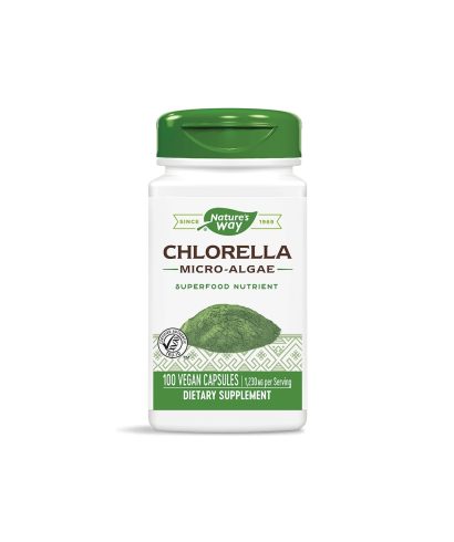 Chlorella Micro-Algae/ Хлорела (микро-водорасли) 410 mg х 100 капсули Nature’s Way
