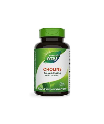 Choline/ Холин 500 mg х 100 таблетки Nature’s Way