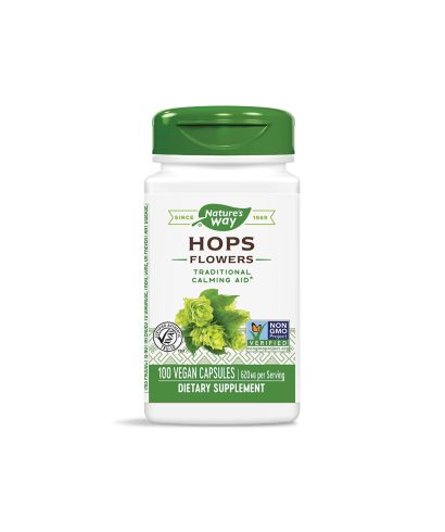 Hops Flowers / Хмел (цвят) 310 mg х 100 капсули Nature’s Way