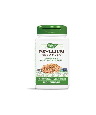 Psyllium Seed Husk/ Теснолист живовляк/ Хуск (люспи) 525 mg х 180 капсули Nature’s Way