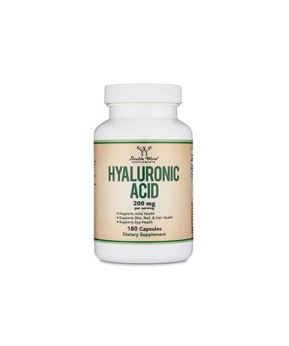 Hyaluronic acid - Хиалуронова киселина, 180 капсули Double Wood