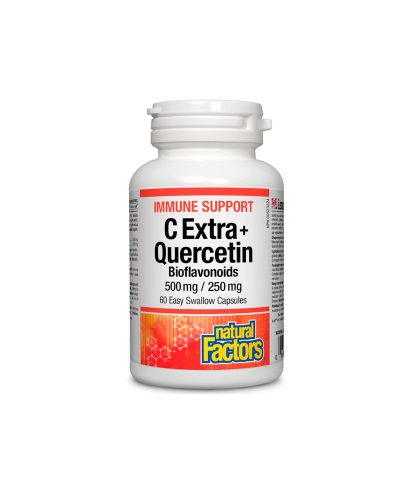 Immune Support C Extra + Quercetin Bioflavonoids x 60 капсули Natural Factors