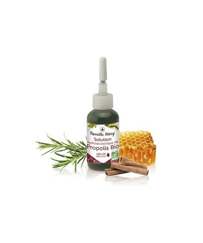 Имунитет - Прополис с пчелен мед и етерични масла, капки 30 ml
