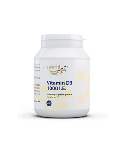 Имунитет - Витамин D3, 1000 IU/25 µg x 200 таблетки