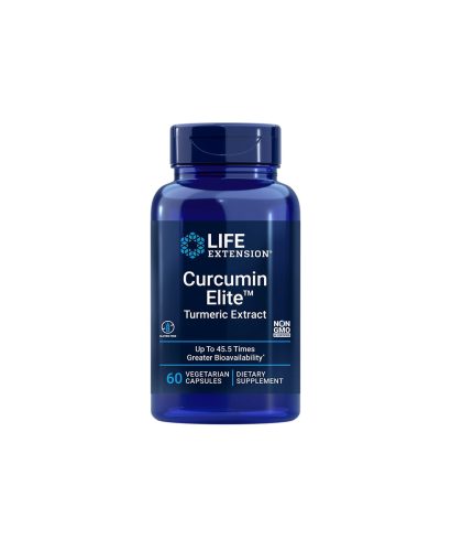Имунна и сърдечна функция - Куркума екстракт Curcumin Elite ™, 500 mg х 60 капсули