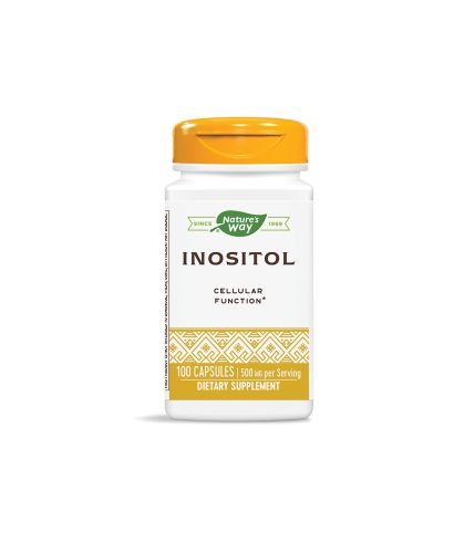 Inositol / Инозитол / Витамин В8 500 mg х 100 капсули Nature’s Way