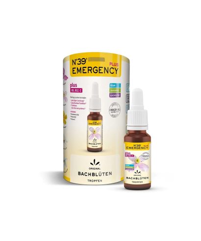 Капки на д-р Бах N°39 за спешни случаи + витамин В12, В5, С - 20 ml Lemon Pharma