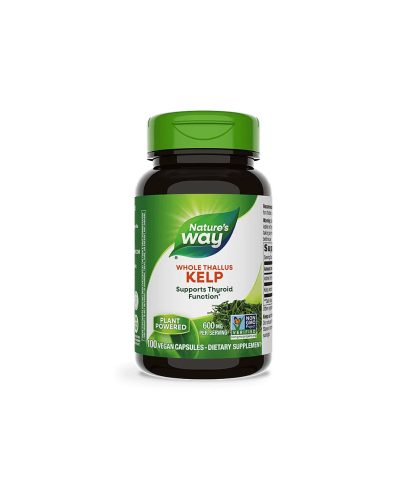Kelp Whole Thallus/ Келп / Kафяви водорасли 600 mg x 100 капсули Nature’s Way