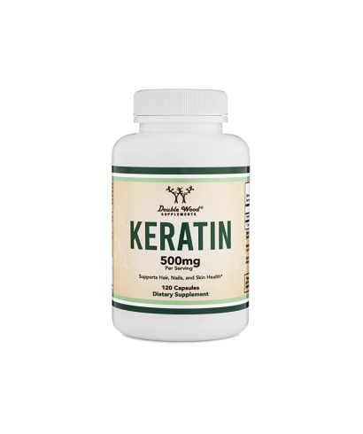 Keratin/ Кератин, 120 капсули Double Wood