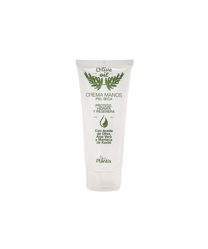 Хидратиращ крем за ръце с масло от ший & маслиново масло - Crema manos Plantis®, 100 ml
