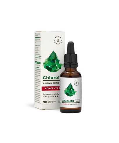 Детоксикация - Хлорофил, 30 ml капки Aura Herbals