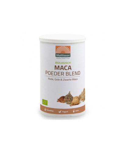 Хормонален баланс - Мака (Червена, Жълта и Черна Мака) Био, 300 g Mattisson Healthstyle