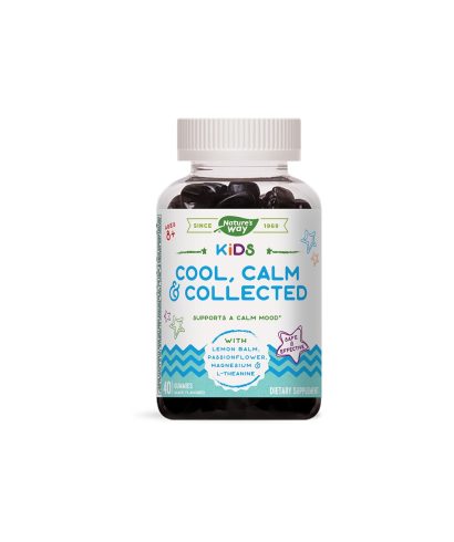 Kids Cool, Calm & Collected /С маточина, пасифлора, магнезий, Л-теанин/, 40 желирани таблетки Nature’s Way