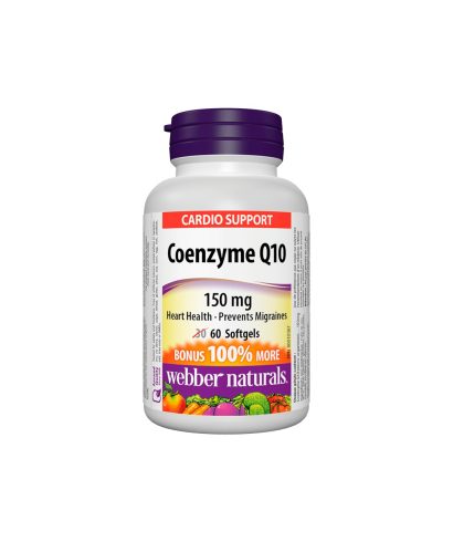 Coenzyme Q10/ Коензим Q10 150 mg x 60 софтгел капсули
