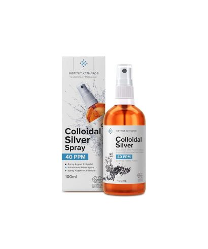 Колоидно сребро 40 ppm, 100 ml, спрей
