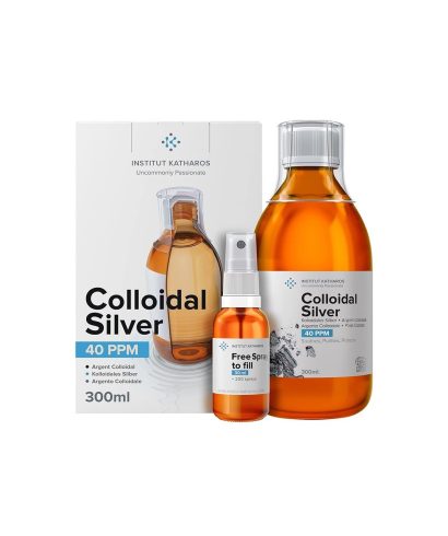 Колоидно сребро 40 PPM, 300 ml