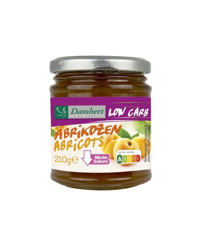 Конфитюр от кайсии (с ниско съдържание на въглехидрати и захари), 210 g