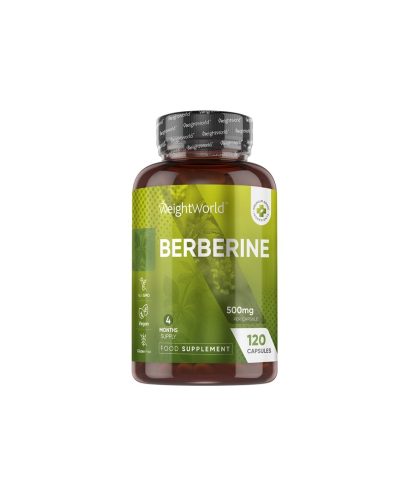 Контрол на кръвната захар и холестерола - Берберин, 500 mg х 120 капсули