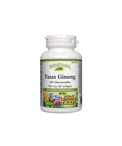 Panax Ginseng/ Женшен корейски 100 mg x 60 софтгел капсули Natural Factors