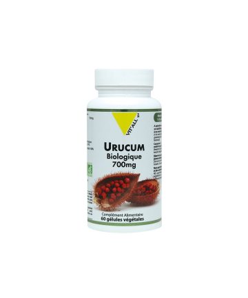 Коса и кожа - Анато - Urucum Biologique, 700 mg x 60 капсули