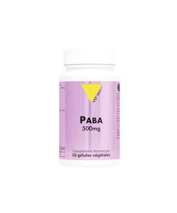 Коса и кожа - PABA (Параамино бензоена киселина), 500 mg х 50 капсули