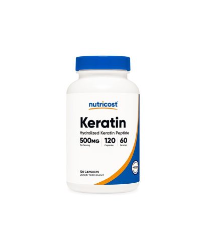 Коса, кожа, нокти - Кератин (хидролизирани кератинови пептитиди), 250 mg х 120 капсули