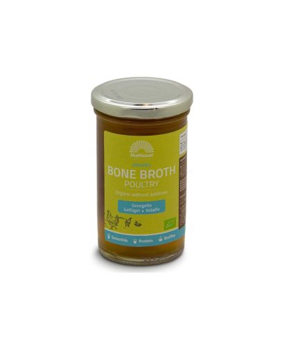 Костен бульон от домашни птици Био, 240 ml Mattisson Healthstyle