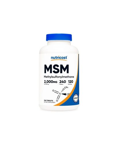 Кости и стави - МСМ (метил сулфонил метан), 1000 mg х 240 таблетки