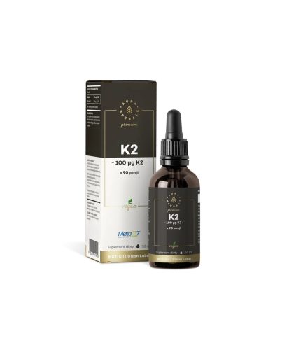 Кости и стави - Витамин K2 (веган формула), 50 ml капки