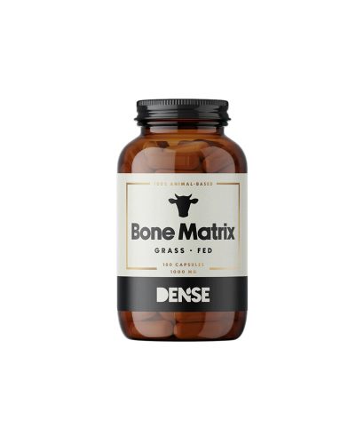 Говежда костна матрица - За здрави кости, стави и мускули, 1000 mg, 180 капсули