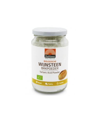 Кремотартар (калиев битартарат) БИО, 180 g прах