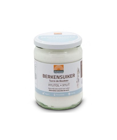 Ксилитол (брезова захар), 400 g Mattisson Healthstyle