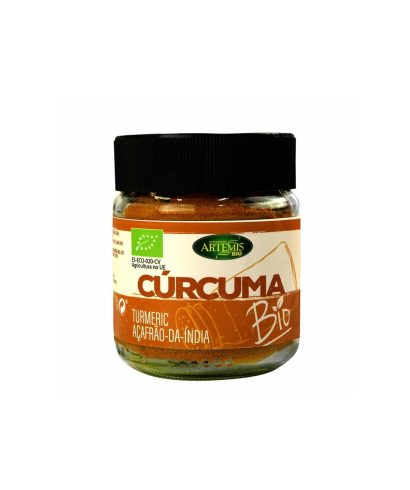 Био куркума за овкусяване на ястия, 85 g, прах