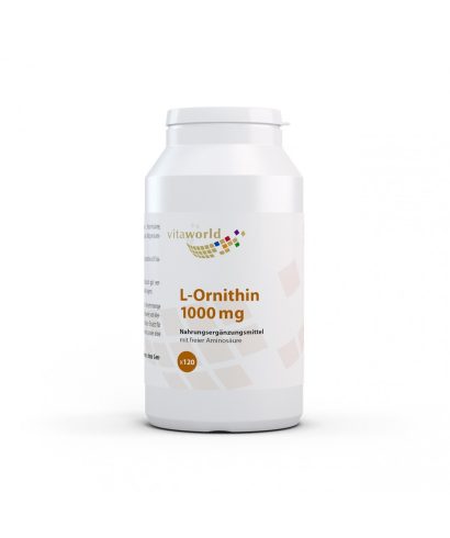 L-Ornithin / Л-Орнитин 1000 mg, 120 таблетки