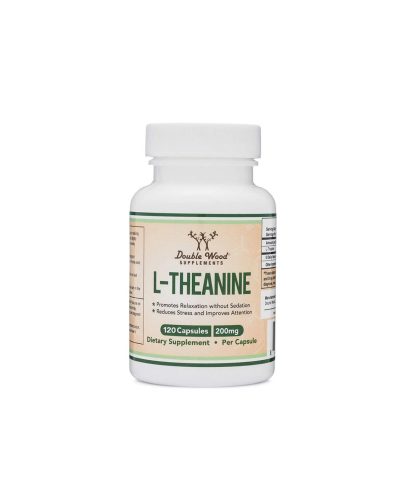 L-Theanine / Л-Теанин x 120 капсули Double Wood