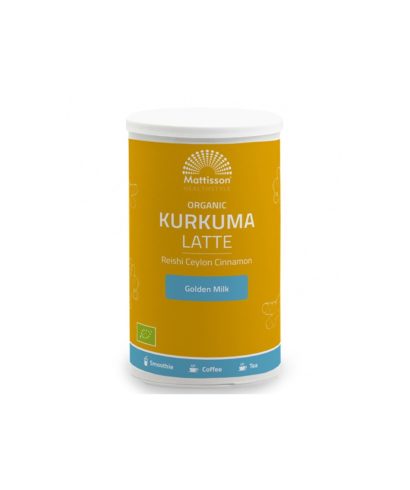 Лате Куркума с Рейши и Цейлонска канела Био, 160 g