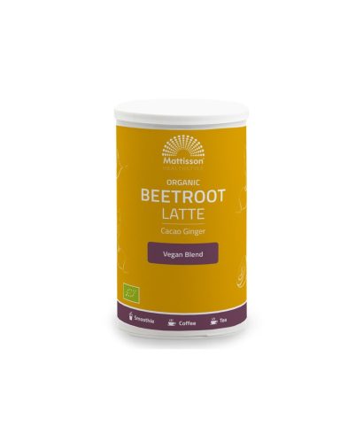 Лате от цвекло с джинджифил какао Био, 160 g прах Mattisson Healthstyle