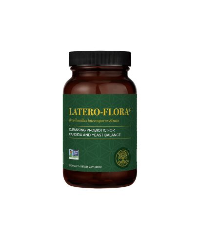 Latero-Flora™ Brevibacillus laterosporus (B.O.D.™ strain) - Пробиотик срещу Кандида в червата, 60 капсули