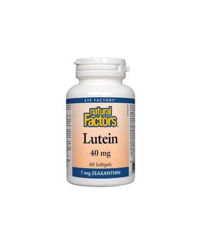 Lutein/ Лутеин 40 mg + Зеаксантин х 60 софтгел капсули Natural Factors