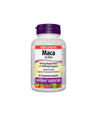 Maca for Men/ Мака за мъже х 60 капсули Webber Naturals