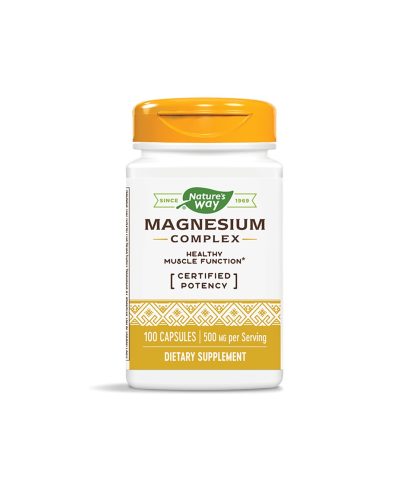 Magnesium Complex/ Магнезий (комплекс) 250 mg х 100 капсули Nature’s Way