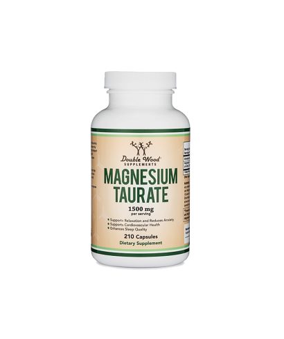 Magnesium taurate/ Магнезий таурат, 210 капсули Double Wood