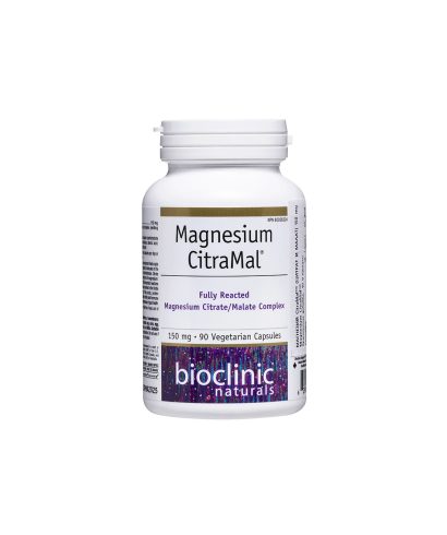 Magnesium CitraMal™/ Магнезий (цитрат и малат) 150 mg x 90 капсули Natural Factors
