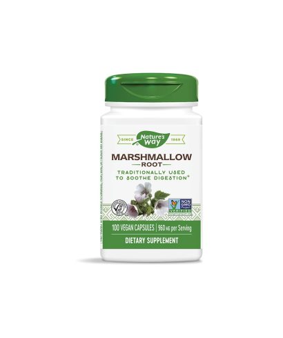 Marshmallow Root/ Бяла ружа (корен) 480 mg x 100 капсули Nature’s Way