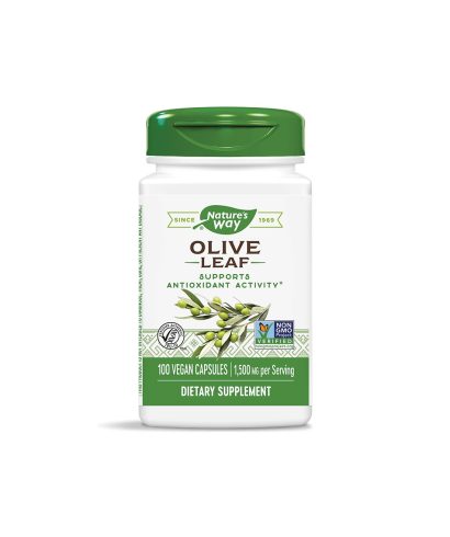 Olive Leaf/ Маслина (лист) 500 mg х 100 капсули Nature’s Way